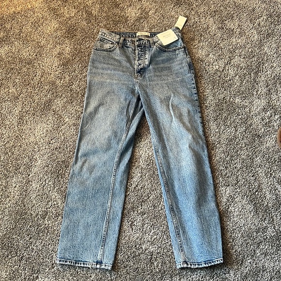 Abercrombie & Fitch Denim - Abercrombie & Fitch HR dad jean